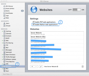 WebServer Global Configurations